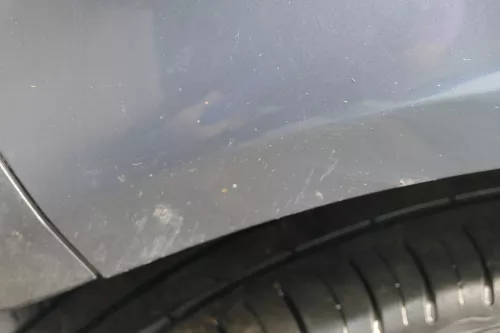 VW Polo 9N 9N3 Stoßstange Heckstoßstange hinten grau LC7V (182374)