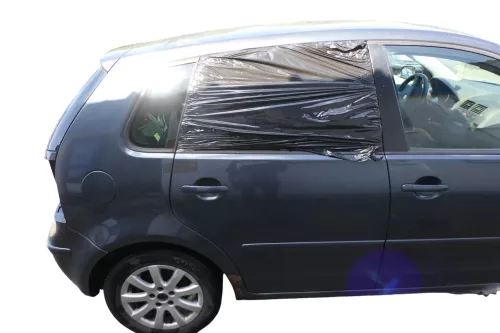 VW Polo 9N 9N3 Tür hinten rechts 4/5-Türer grau LC7V - ohne Anbauteile