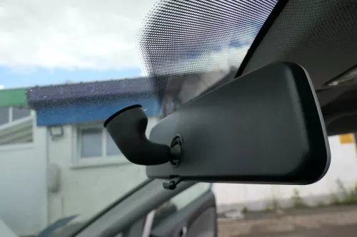 Skoda Fabia 5J Ibiza 6J Octavia Innenspiegel Spiegel schwarz