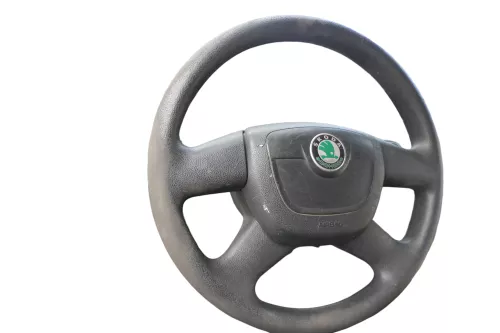 Skoda Superb Fabia 5J Lenkrad 4-Speichen 3T0419091   KEIN AIRBAG !!! (182566)