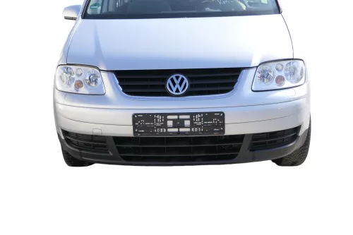 VW Touran 1T Stoßstange vorne Frontstoßstange Stoßfänger blau LB5N   SWR (182588)