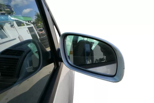 VW Touran 1T elektrischer Spiegel Außenspiegel beheizt rechts silber LA7W + Glas (182594)