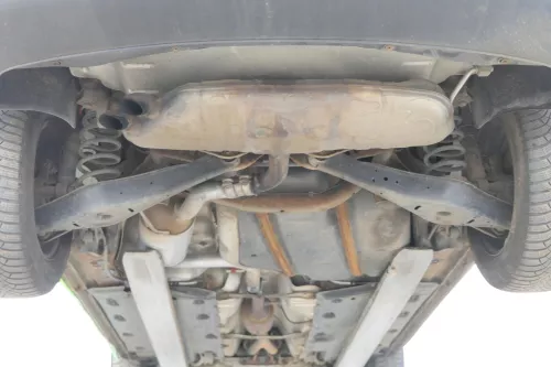 VW Touran Auspuff Endschalldämpfer hinten 2,0 FSI Motor BLX BMY BLR Mittelschall