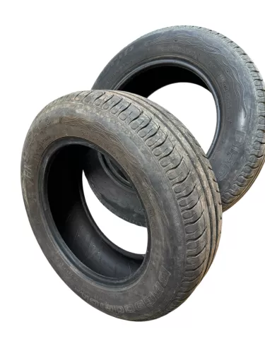 2x VW Golf A3 NUR Reifen 195/65 R15 91H Sommerreifen 2x ca. 6-7 mm NUR REIFEN