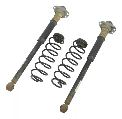 2x Polo 9N 9N3 A2 Ibiza 6L Feder Federn hinten links und rechts + Stoßdämpfer