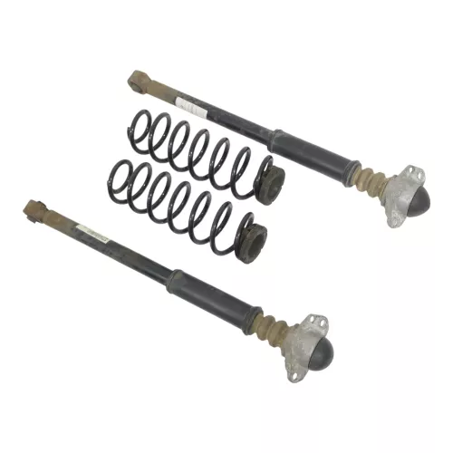 2x Polo 9N 9N3 A2 Ibiza 6L Feder Federn hinten links und rechts + Stoßdämpfer (182657)