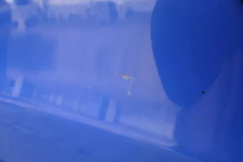VW Polo 9N 9N3 Tür vorne rechts Beifahrertür 4/5-Türer blau LA5F ohneAnba (182732)