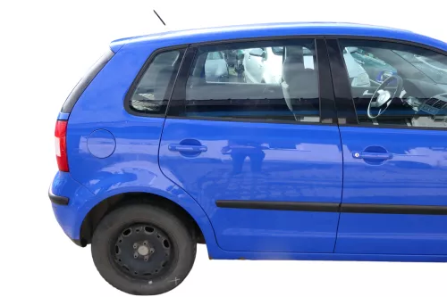 VW Polo 9N 9N3 Tür hinten rechts 4/5-Türer blau LA5F - ohne Anbauteile (182734)