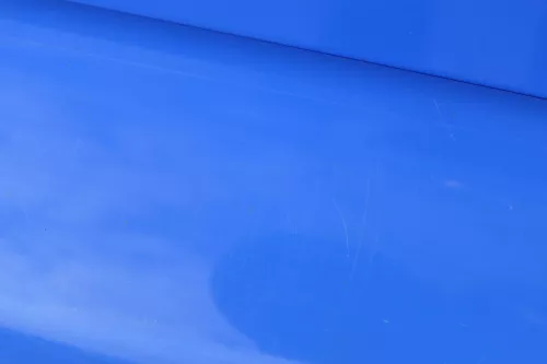 VW Polo 9N 9N3 Stoßstange Heckstoßstange hinten blau LA5F (182736)
