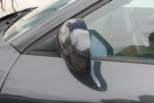 Audi A3 8L elektrischer Spiegel Außenspiegel links mit Glas schwarz LZ9U (182757)