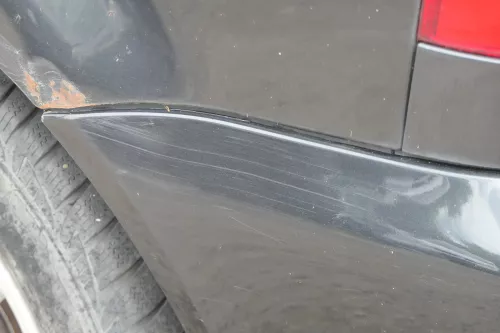 Audi A3 8L Stoßstange Heckstoßstange hinten schwarz LZ9U (182764)