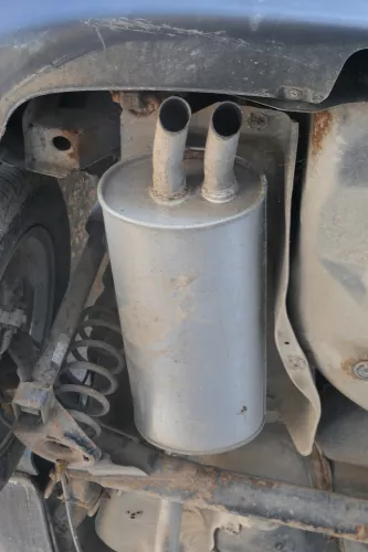 Audi A3 8L Auspuff Endschalldämpfer hinten 1,8 AGN APG 92kw V5 Mittelschalldämpf (182776)