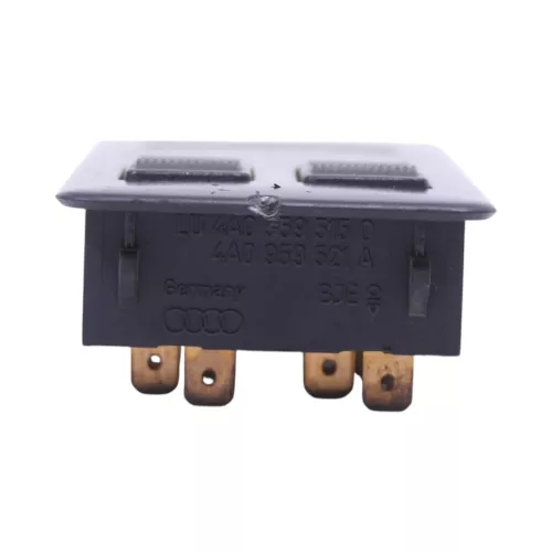 Audi A6 4A ektrischer Fensterheber Schalter vorne links 4A0959515C 2-Fach Tür (182858)