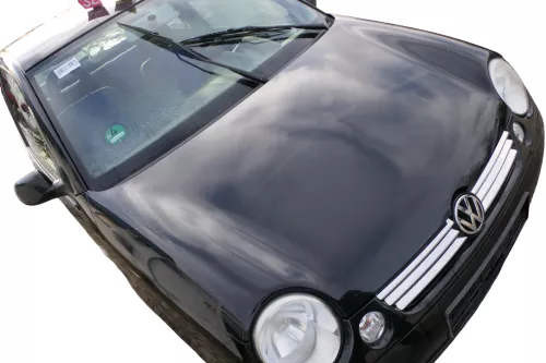 VW Lupo Motorhaube Klappe Frontklappe Haube vorne schwarz L041 uni  (182972)