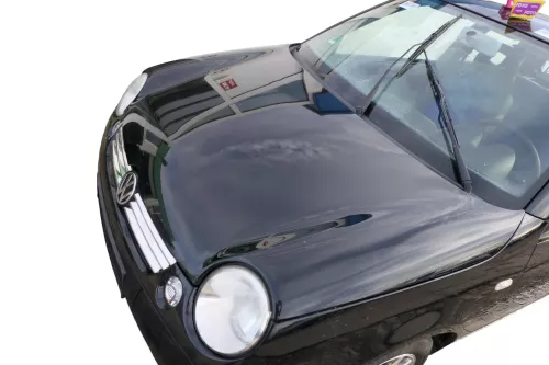 VW Lupo Motorhaube Klappe Frontklappe Haube vorne schwarz L041 uni  (182972)