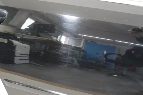 Audi A4 B6 8E nur Türblatt Tür hinten rechts schwarz LY9B Kombi+Limo Kratzer! (183002)