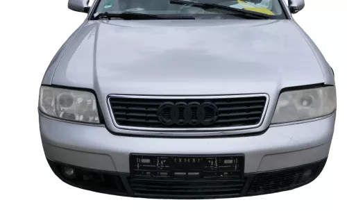 Audi A6 4B Motorhaube Klappe vorn Facelift (ab. Mitte 2002) silber LY7W + Grill