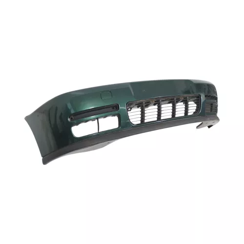 Polo 6N Stoßstange vorne breite Styling XXL Frontstoßstange grün LC6M +Gitter (183063)