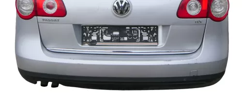 VW Passat 3C Kombi Stoßstange hinten Heckstoßstange Stoßfänger silber grau LA7W (183099)