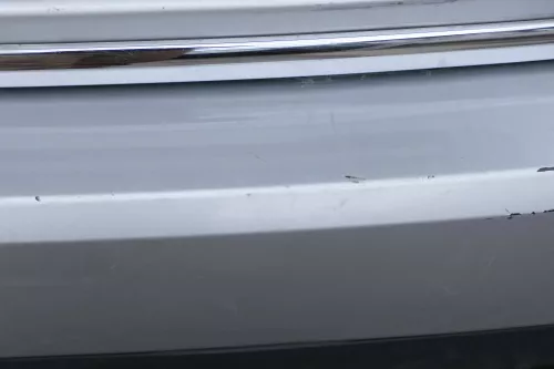 VW Passat 3C Kombi Stoßstange hinten Heckstoßstange Stoßfänger silber grau LA7W (183099)