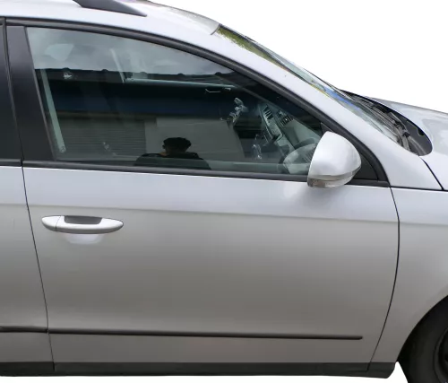 Passat 3C Kombi o. Limo Tür vorne rechts Beifahrer silber LA7W ohneAnbauteile (183100)
