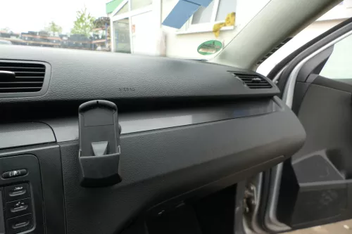 Passat 3C Mittelkonsole Verkleidung Klappe Abdeckung Dekor netzoptik schwarz mat (183109)