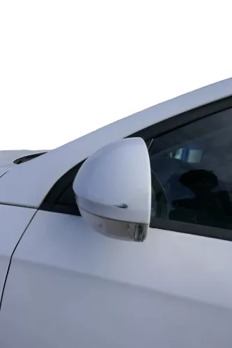 VW Passat 3C elektrischer Spiegel Außenspiegel links mit Glas Blinke weiß LB9A (183116)