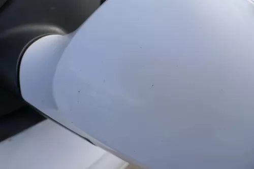 VW Passat 3C elektrischer Spiegel Außenspiegel links mit Glas Blinke weiß LB9A (183116)