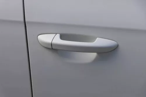 1x VW Passat 3C Türgriff Tür Griff vorne / links  außen weiß LB9A