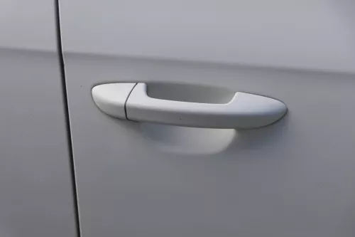 1x VW Passat 3C Türgriff Tür Griff vorne / links  außen weiß LB9A (183118)