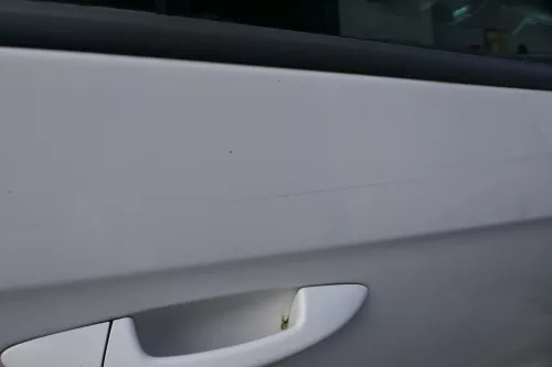 VW Passat 3C Kombi Variant Tür hinten rechts weiß LB9A- ohneAnbauteile (183119)