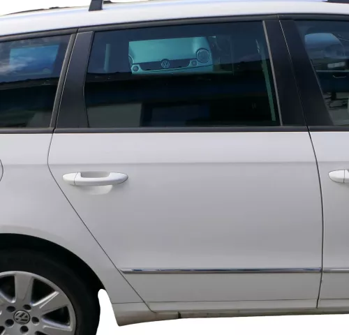 VW Passat 3C Kombi Variant Tür hinten rechts weiß LB9A- ohneAnbauteile
