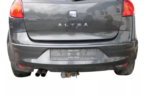 Seat Altea 5P Stoßstange hinten Heckstoßstange Stoßfänger grau LW7Z (183154)