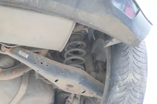 2x VW Passat 3C Feder hinten Federn 2x 3C0511115Q 1x violett 2x orange