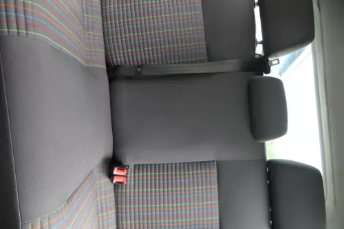 VW Polo 9N 9N3 Sitz Rückbank Sitzfläche Sitze 3 Punkt Gurt hinten Griff Öffner (183211)