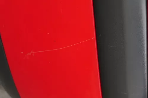 VW Golf 4 Limousine Stoßstange hinten Heckstoßstange Stoßfänger rot LP3G (183219)
