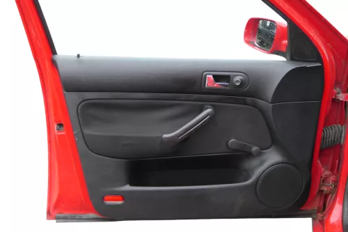 1x Golf 4 Bora Türverkleidung Verkleidung Tür vorne links 4/5-Türer schwarz (183220)