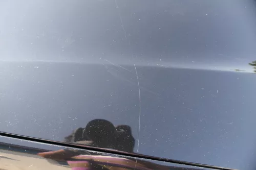 VW Polo 9N3 Cross Motorhaube KLappe vorne schwarz L041 (183231)