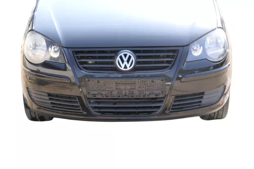 VW Polo 9N3 Stoßstange vorne Frontstoßstange Stoßfänger schwarz L041 (183233)