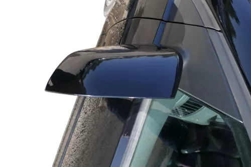 VW Polo 9N 9N3 elektrisch Spiegel Außenspiegel links vorne schwarz LC9Z Blinker (183235)