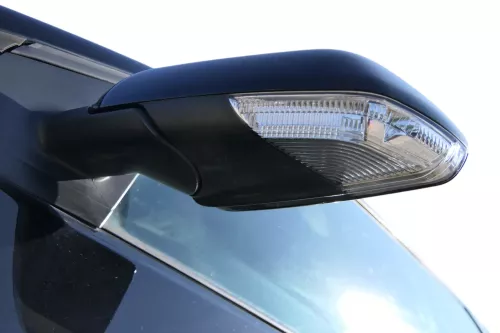 VW Polo 9N 9N3 elektrisch Spiegel Außenspiegel links vorne schwarz LC9Z Blinker (183235)