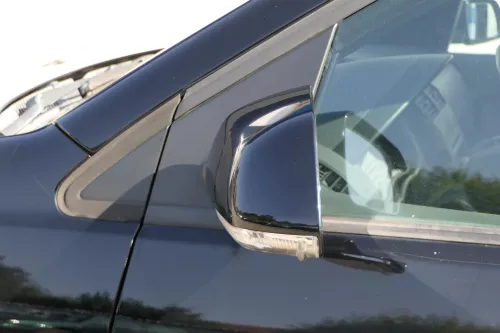 VW Polo 9N 9N3 elektrisch Spiegel Außenspiegel links vorne schwarz LC9Z Blinker (183235)