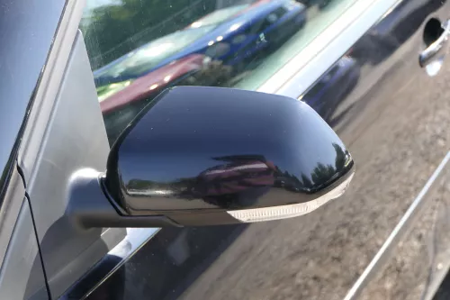 VW Polo 9N 9N3 elektrisch Spiegel Außenspiegel links vorne schwarz LC9Z Blinker