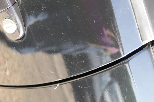 VW Polo 9N 9N3 Tür vorne links Fahrertür 2/3-Türer schwarz L041 -ohne Anbauteile (183238)