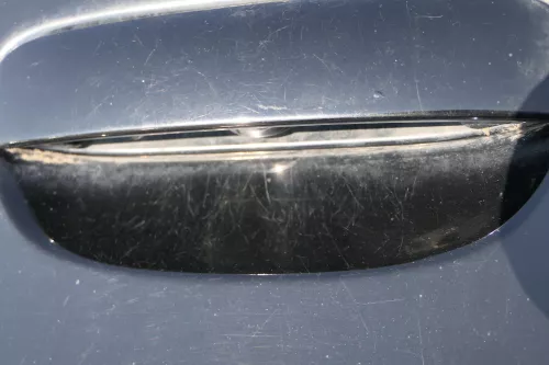 VW Polo 9N3 9N Heckklappe Kofferraumklappe Klappe schwarz L041 - Scheibe (183240)