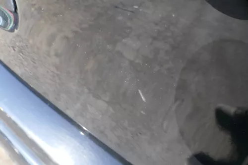 VW Polo 9N3 9N Heckklappe Kofferraumklappe Klappe schwarz L041 - Scheibe (183240)