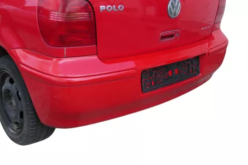 VW Polo 6N2 Stoßstange hinten Heckstoßstange Stoßfänger rot LP3G (183288)