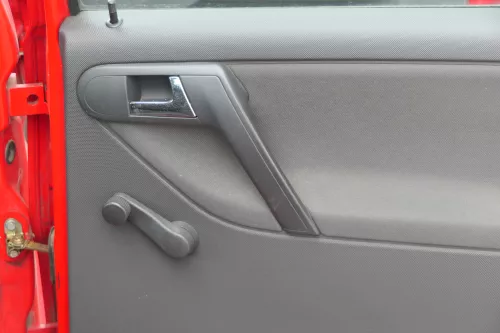 1x VW Polo 6N2 Türverkleidung Verkleidung Tür hinten rechts 4/5-Türer off-black  (183297)