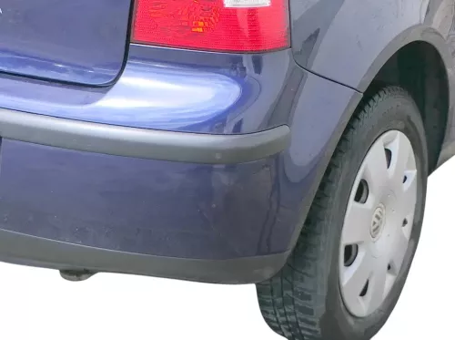 VW Polo 9N 9N3 Stoßstange Heckstoßstange hinten blau LB5N (183316)