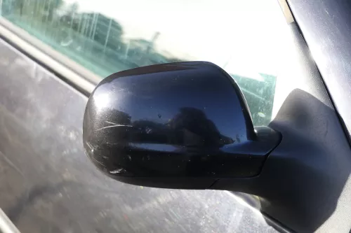 VW Golf 4 Bora manueller Spiegel vorne rechts Außenspiegel schwarz LC9Z